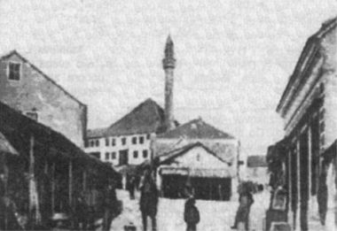 Livno - dio danasnje Obrtnicke ulice izmedju dva svjetska rata