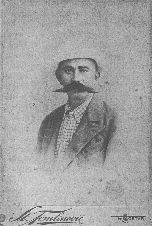 Antonije Marinkovic', fotos iz 1900. godine