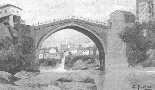 Габријел Јуркић, Стари мост, 1930.