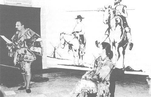 Prizor iz predstave ”Bistri vitez Don Quijote od Manche”