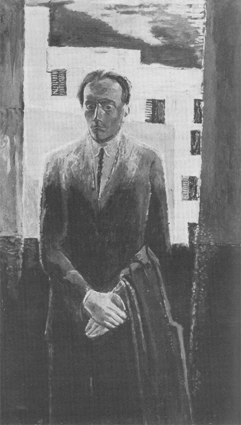 Henrik Sörensen: Pär Lagerkvist, ulje, 1922.
