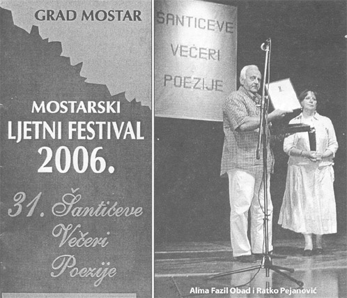 Ratko Pejanović i Alma Fazil Obad