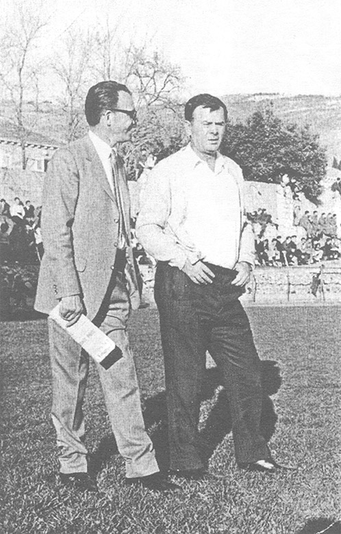 Младен Делић и Сулејман Ребац 1974. године