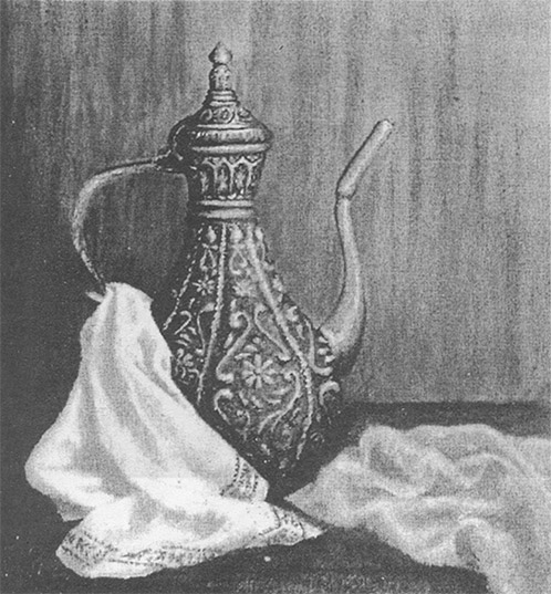 Alma Rahmanovic': Iz sehare, ulje na platnu