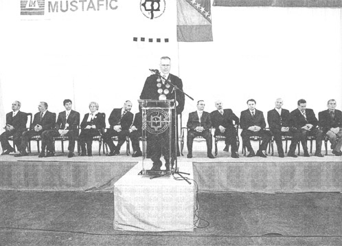 Prof. Dr. Fuad Ćatović (svečana akademija u povodu Dana Univerziteta)