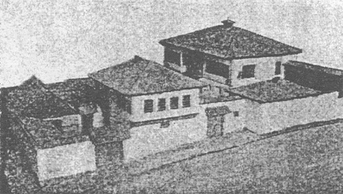 Модел куће Осман паше Скопљака