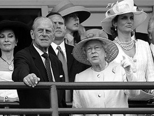 Princ Filip i kraljica Elizabeta 